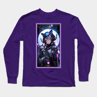 Anime Cat Girl | Quality Anime Artwork | Manga Anime Art Long Sleeve T-Shirt